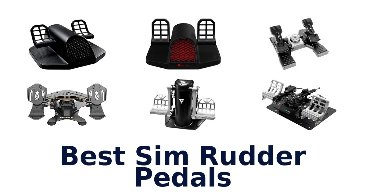 Best Sim Rudder Pedals