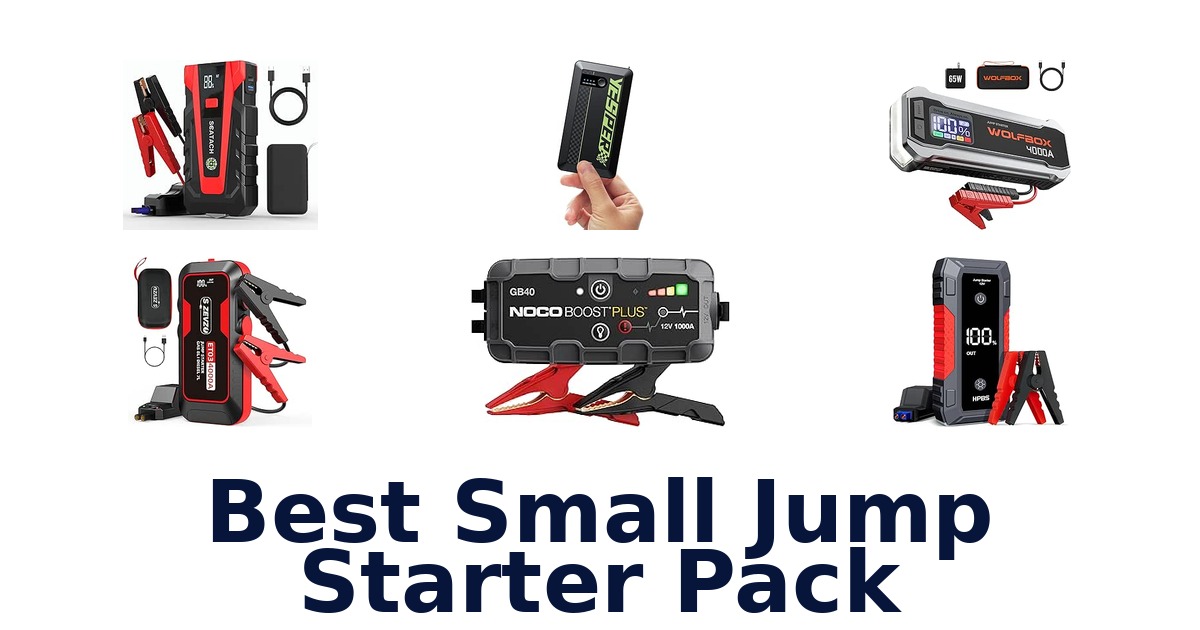 Best Small Jump Starter Pack