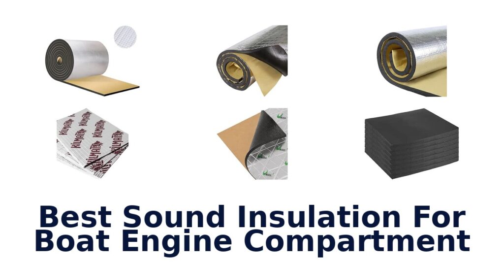 Best Sound Insulation For Boat Engine Compartment