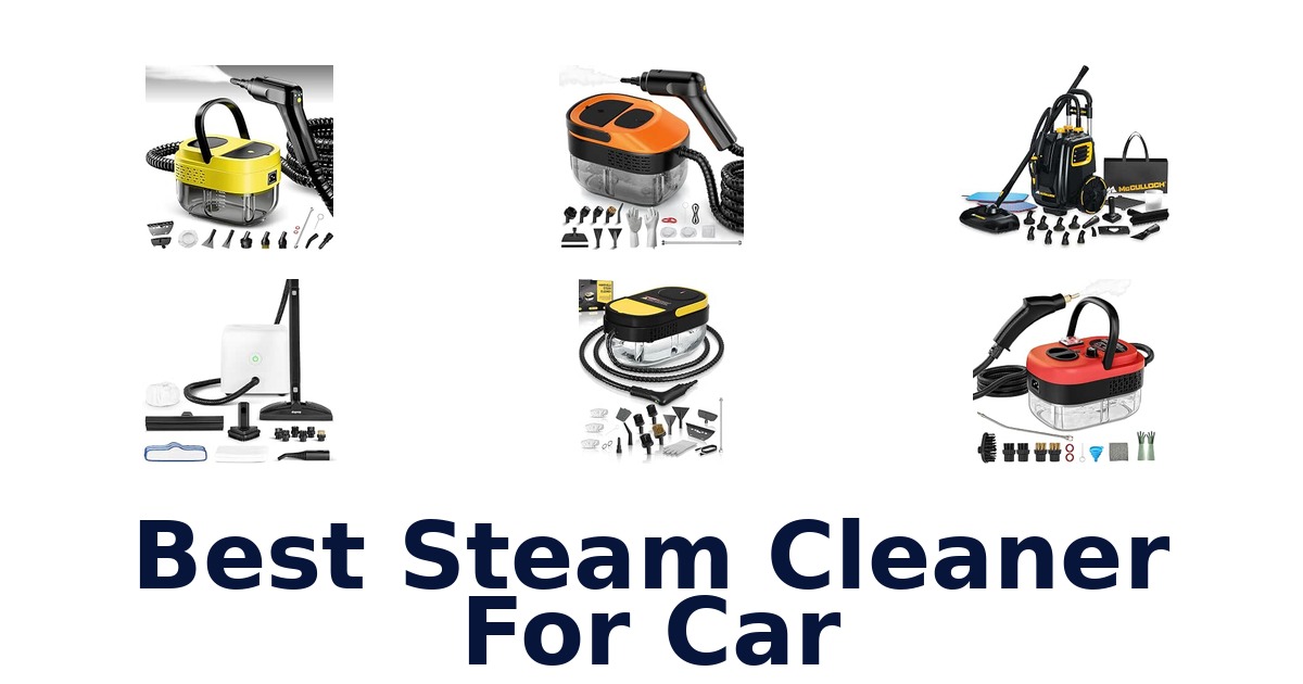 Best Steam Cleaner For Car