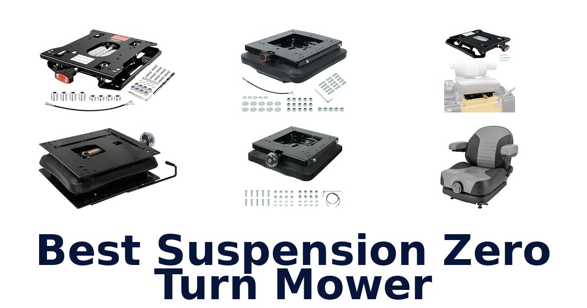 Best Suspension Zero Turn Mower