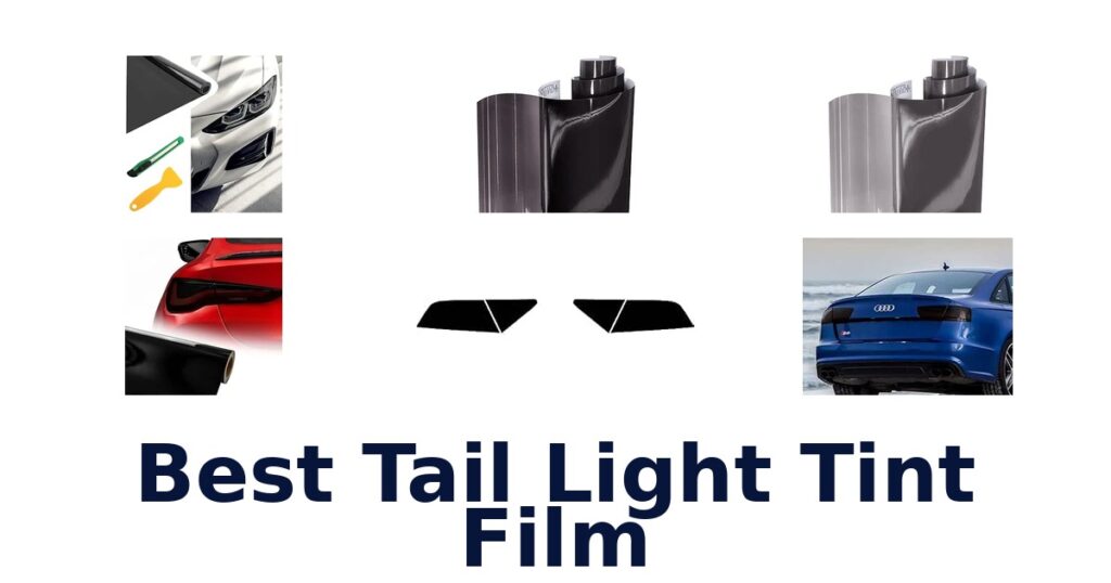 Best Tail Light Tint Film