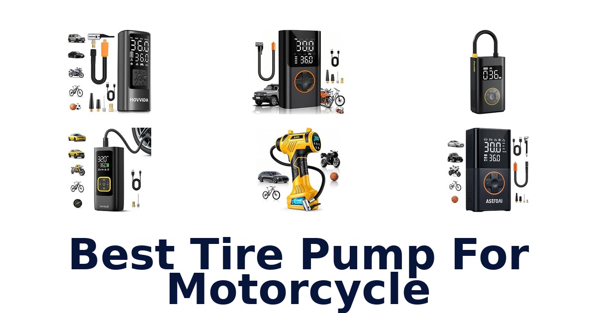 Best Tire Pump For Motorcycle
