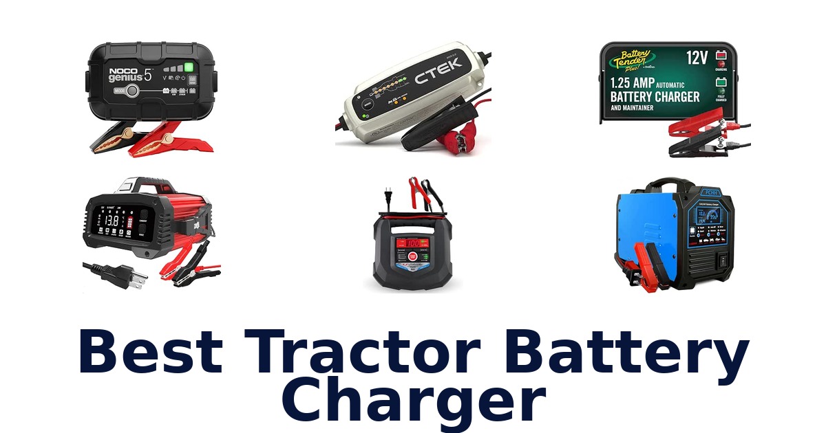 Best Tractor Battery Charger
