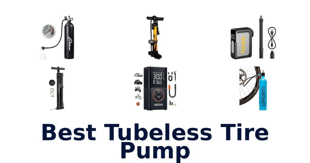 Best Tubeless Tire Pump