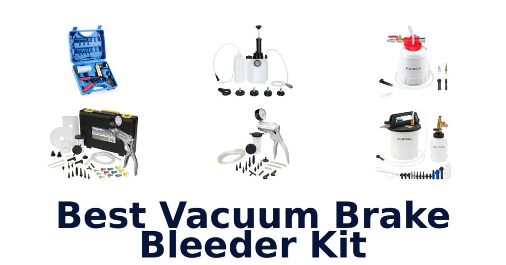 Best Vacuum Brake Bleeder Kit