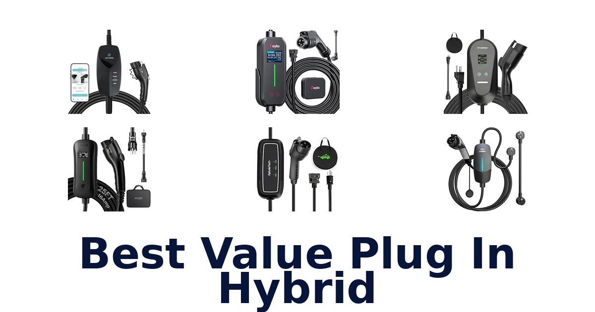 Best Value Plug In Hybrid