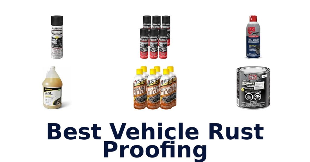 Best Vehicle Rust Proofing