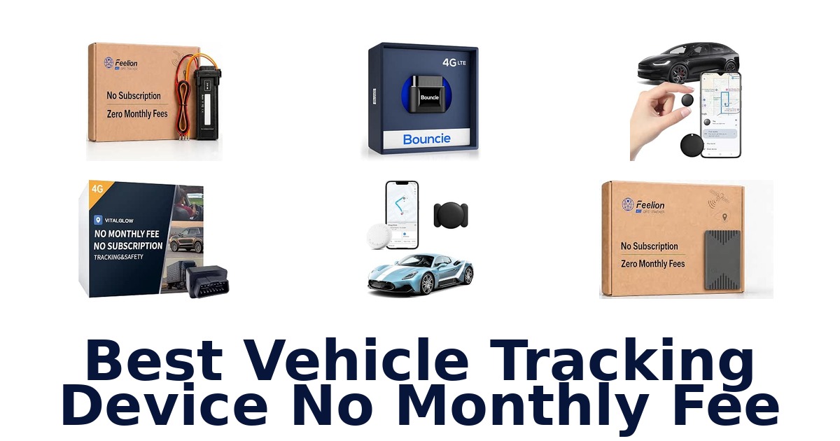 Best Vehicle Tracking Device No Monthly Fee