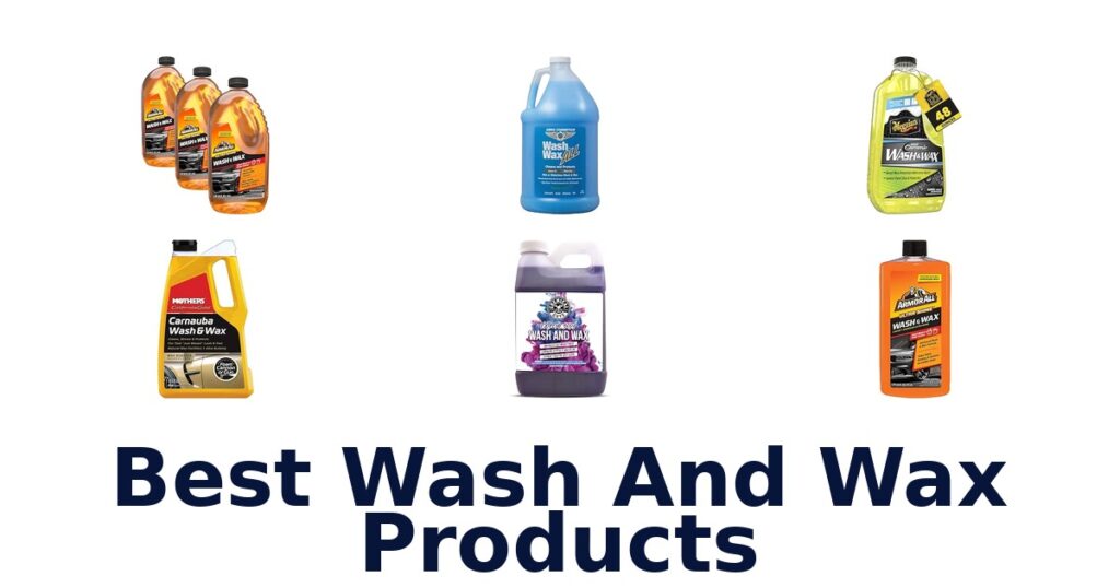 Best Wash And Wax Products