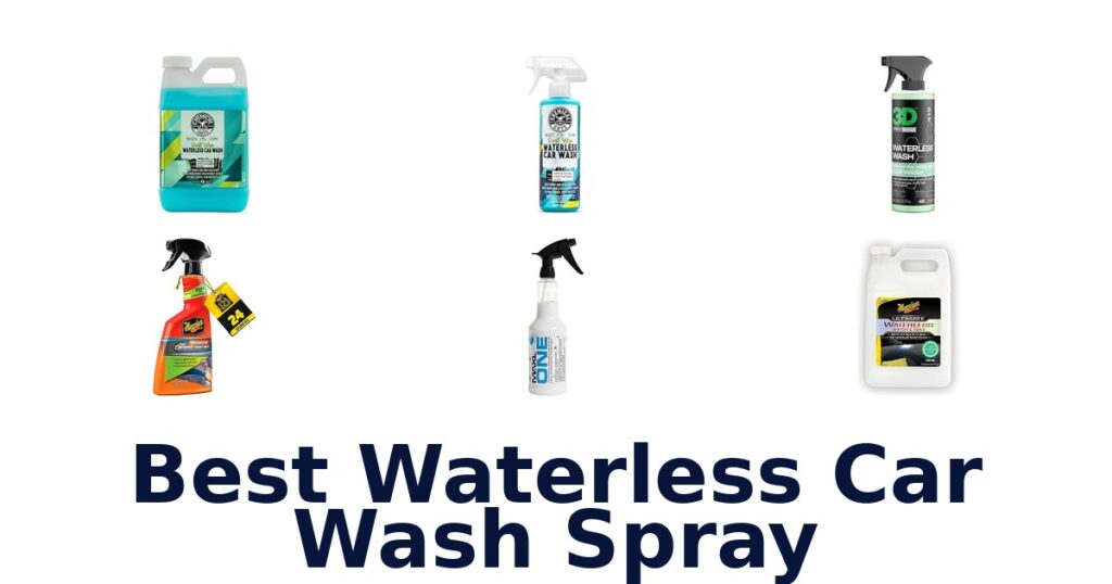 Best Waterless Car Wash Spray