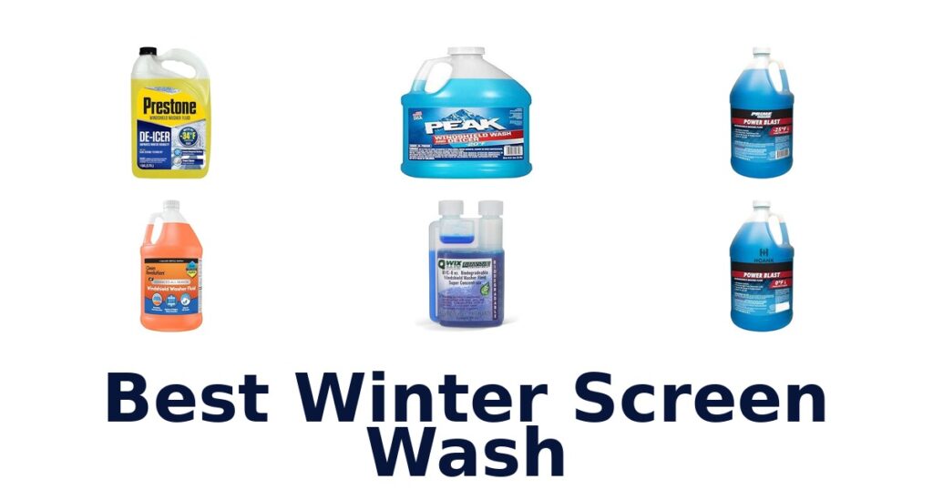 Best Winter Screen Wash