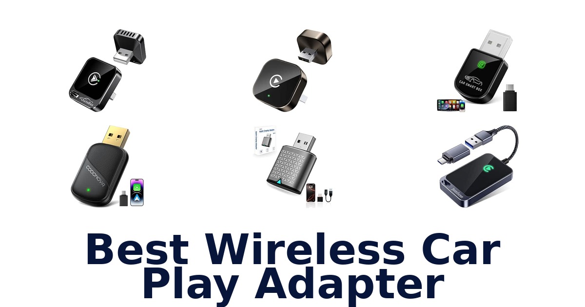 Best Wireless Car Play Adapter