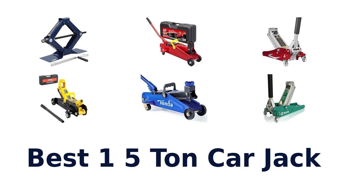 Best 1 5 Ton Car Jack