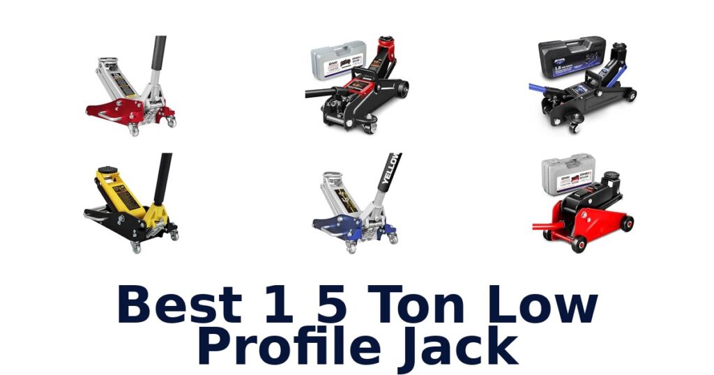 Best 1 5 Ton Low Profile Jack
