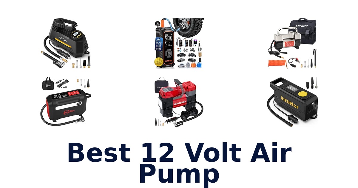 Best 12 Volt Air Pump