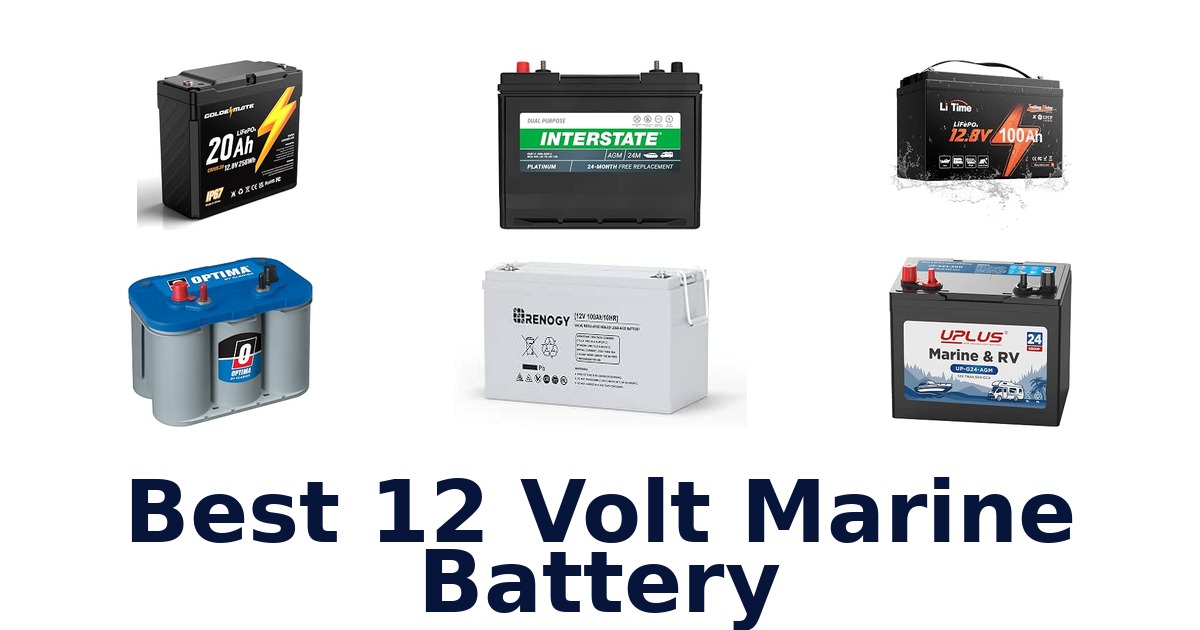 Best 12 Volt Marine Battery