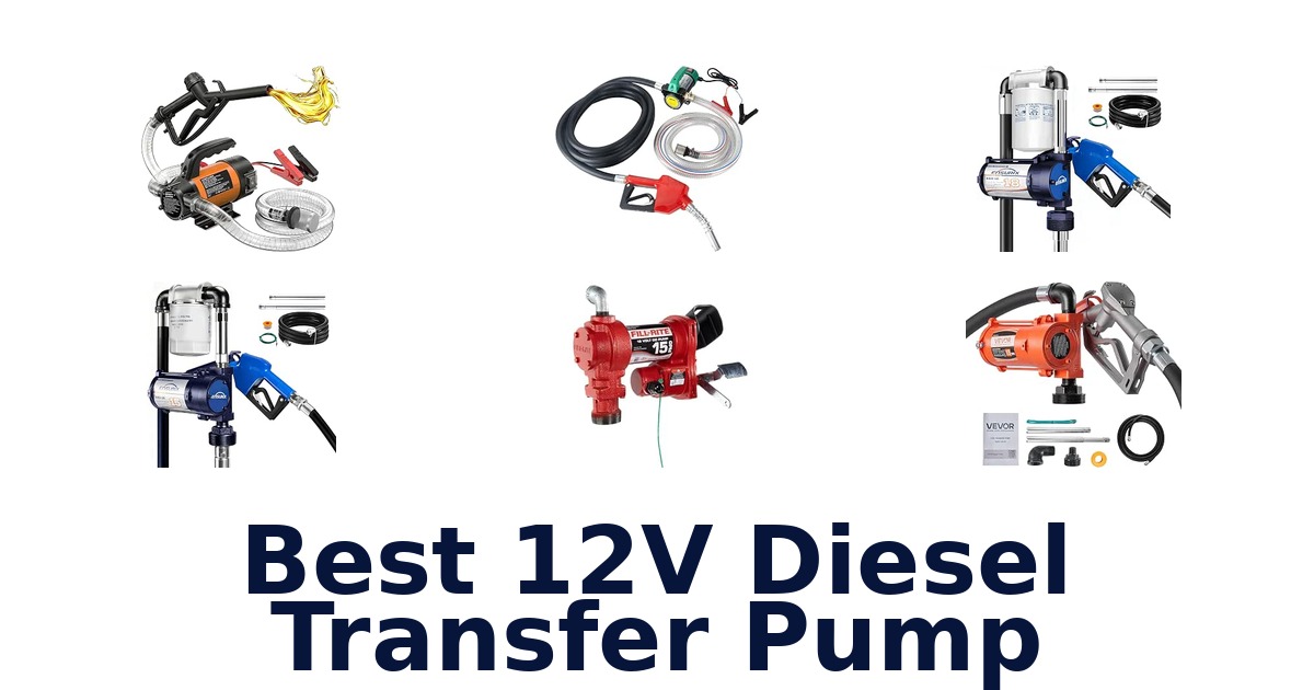 Best 12V Diesel Transfer Pump