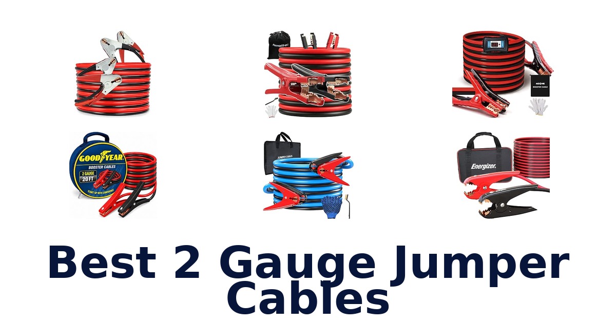 Best 2 Gauge Jumper Cables