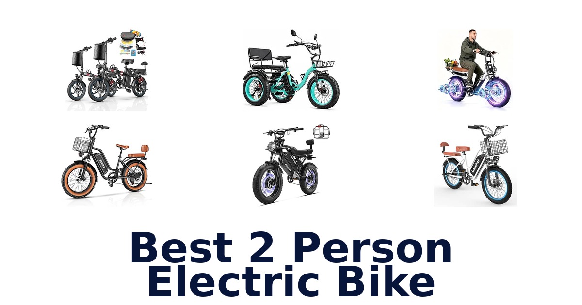 Best 2 Person Electric Bike