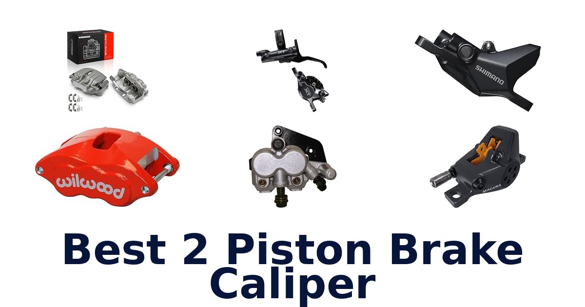Best 2 Piston Brake Caliper