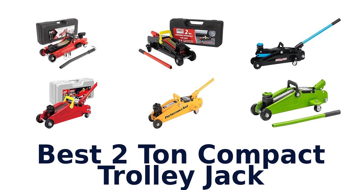 Best 2 Ton Compact Trolley Jack