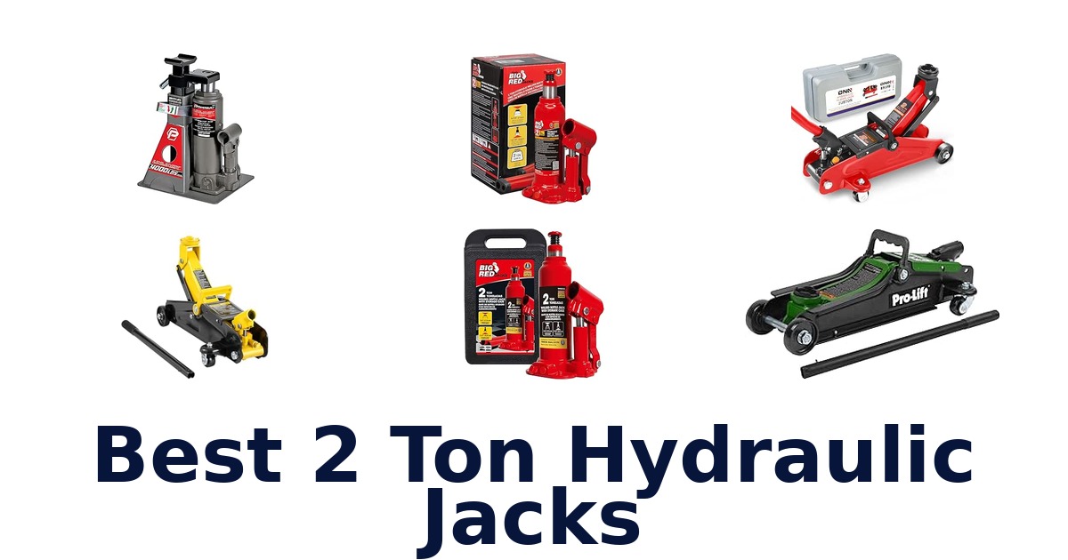 Best 2 Ton Hydraulic Jacks