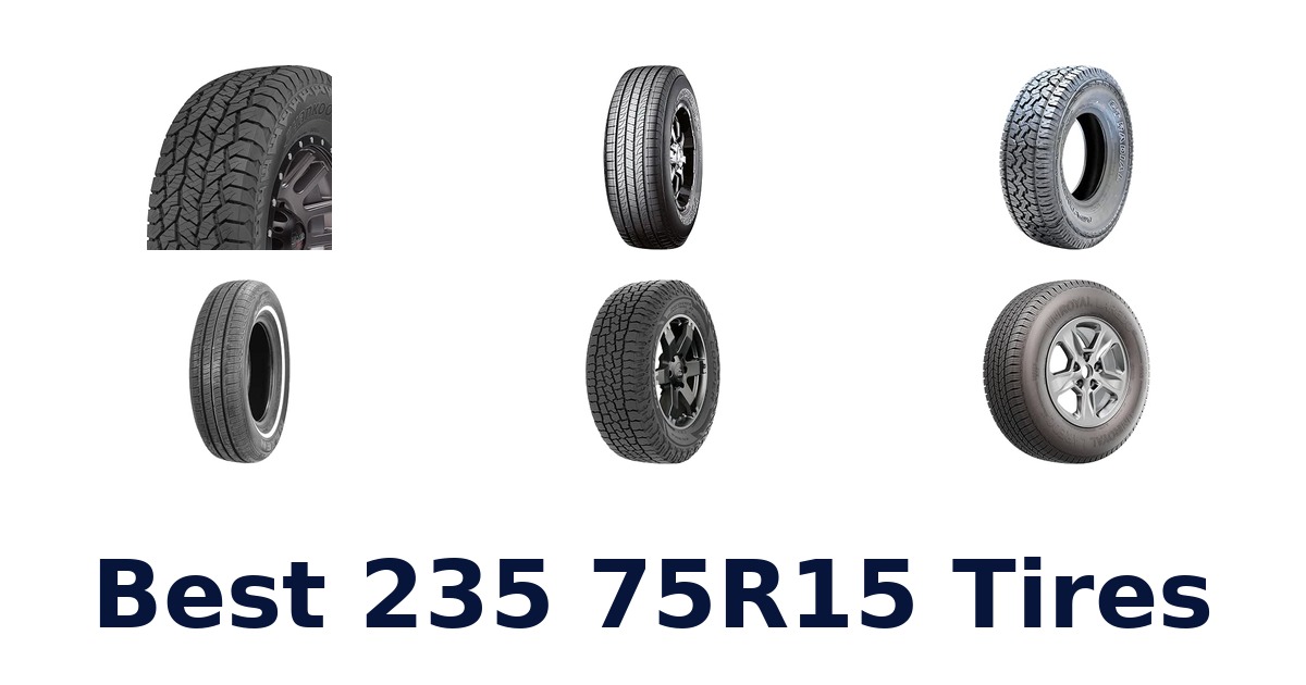 Best 235 75R15 Tires