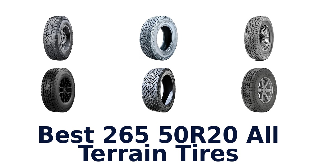 Best 265 50R20 All Terrain Tires