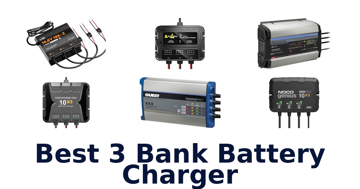 Best 3 Bank Battery Charger