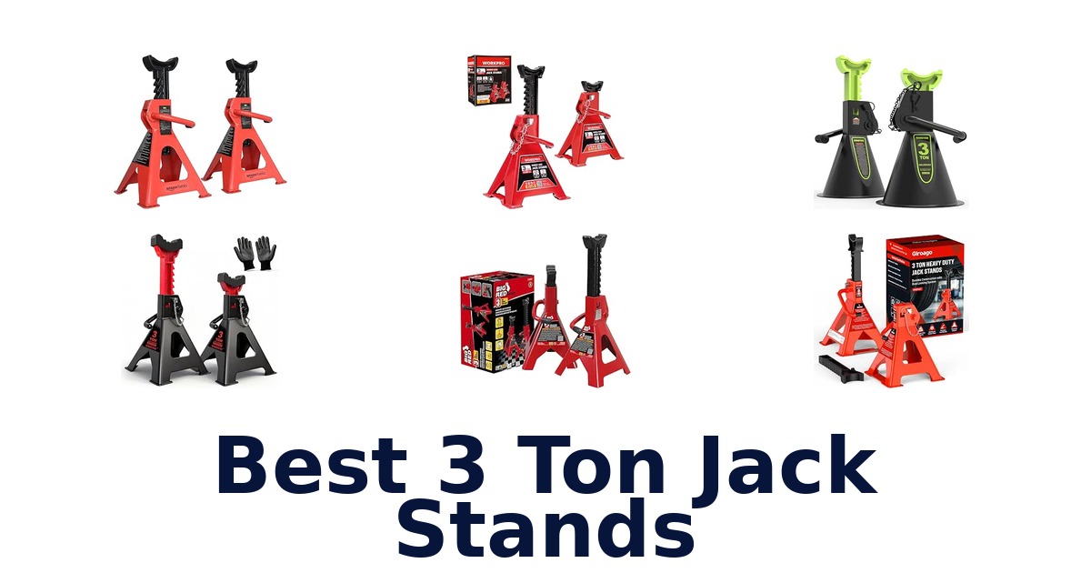 Best 3 Ton Jack Stands