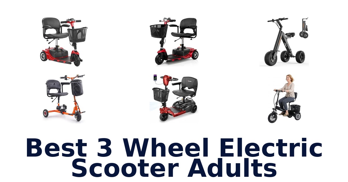 Best 3 Wheel Electric Scooter Adults
