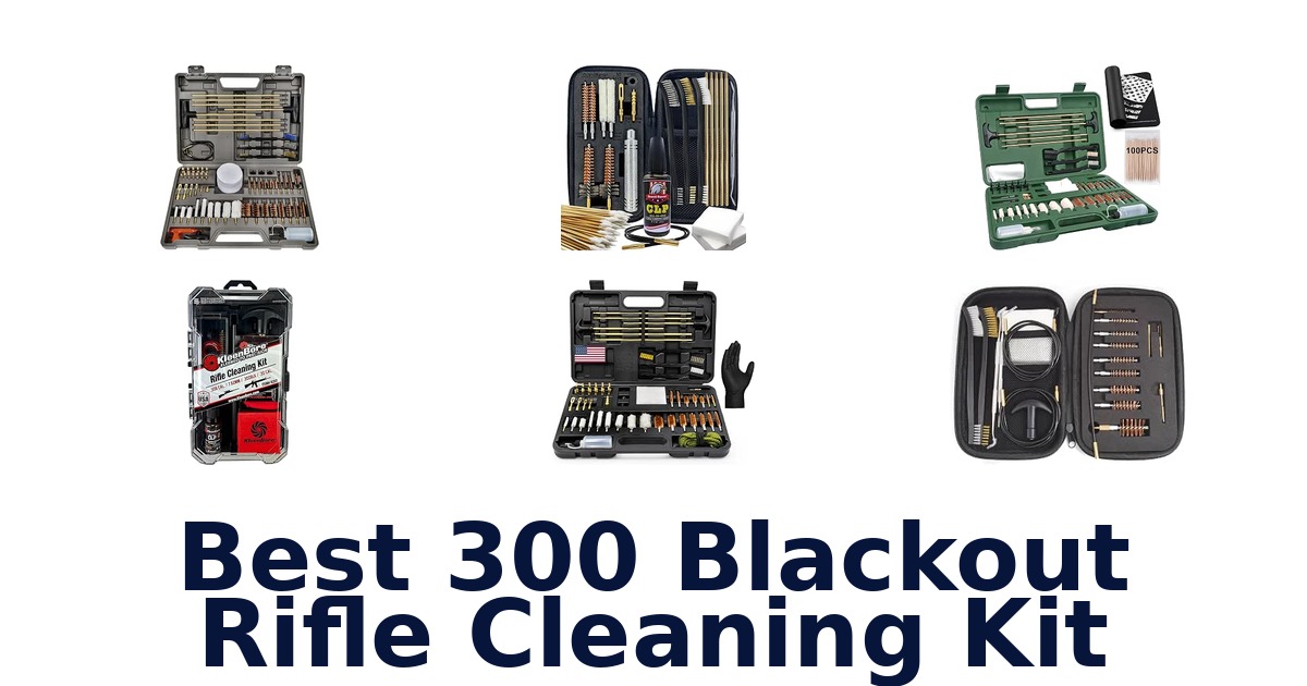 Best 300 Blackout Rifle Cleaning Kit