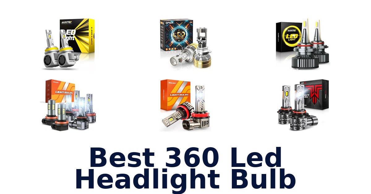 Best 360 Led Headlight Bulb