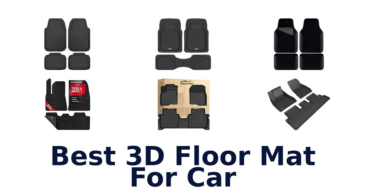 Best 3D Floor Mat For Car