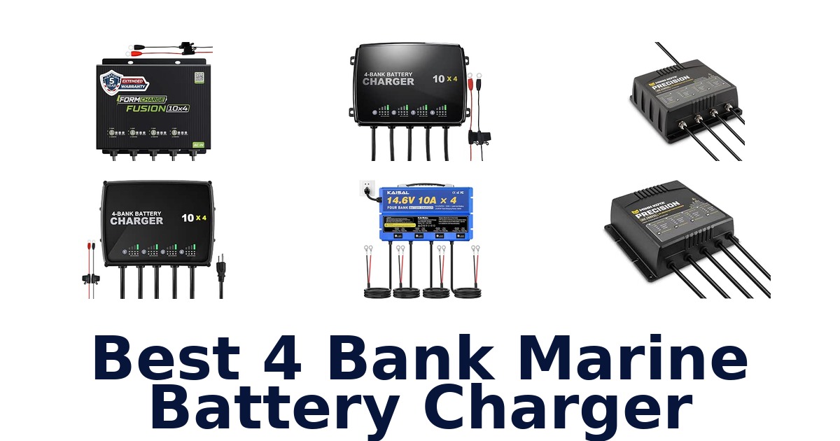 Best 4 Bank Marine Battery Charger