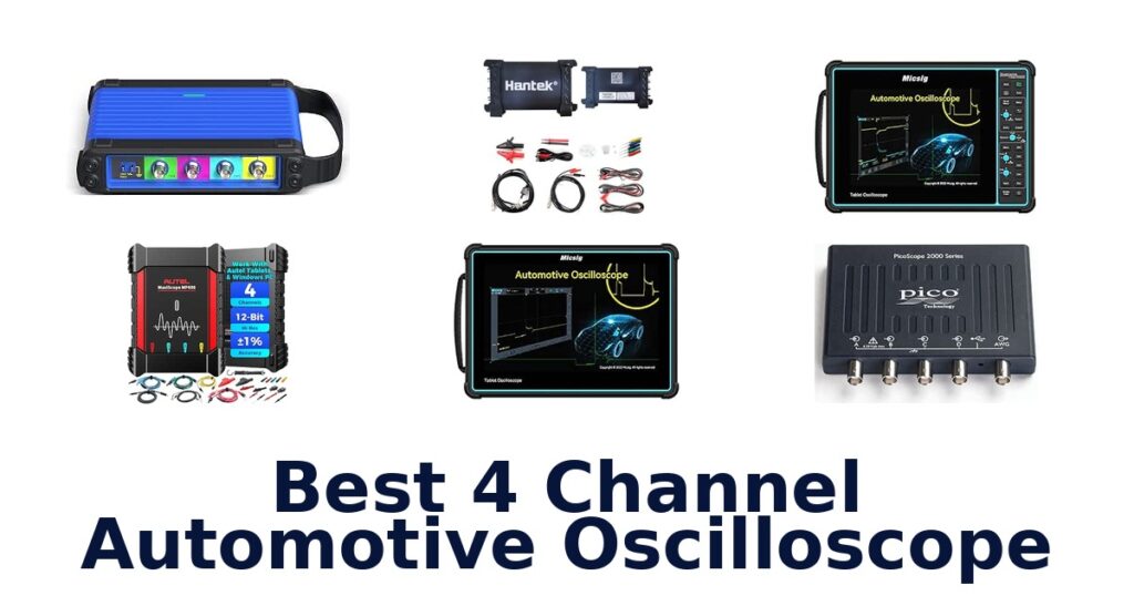 Best 4 Channel Automotive Oscilloscope