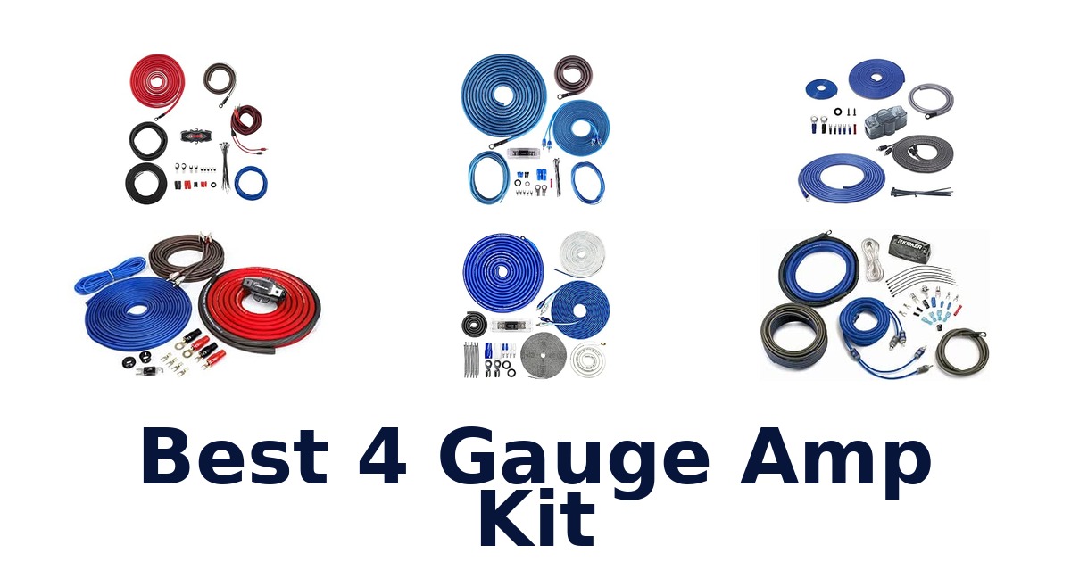 Best 4 Gauge Amp Kit
