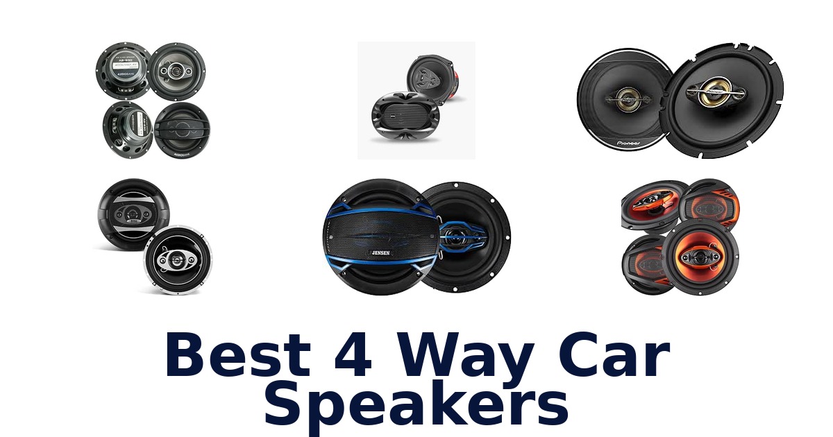 Best 4 Way Car Speakers