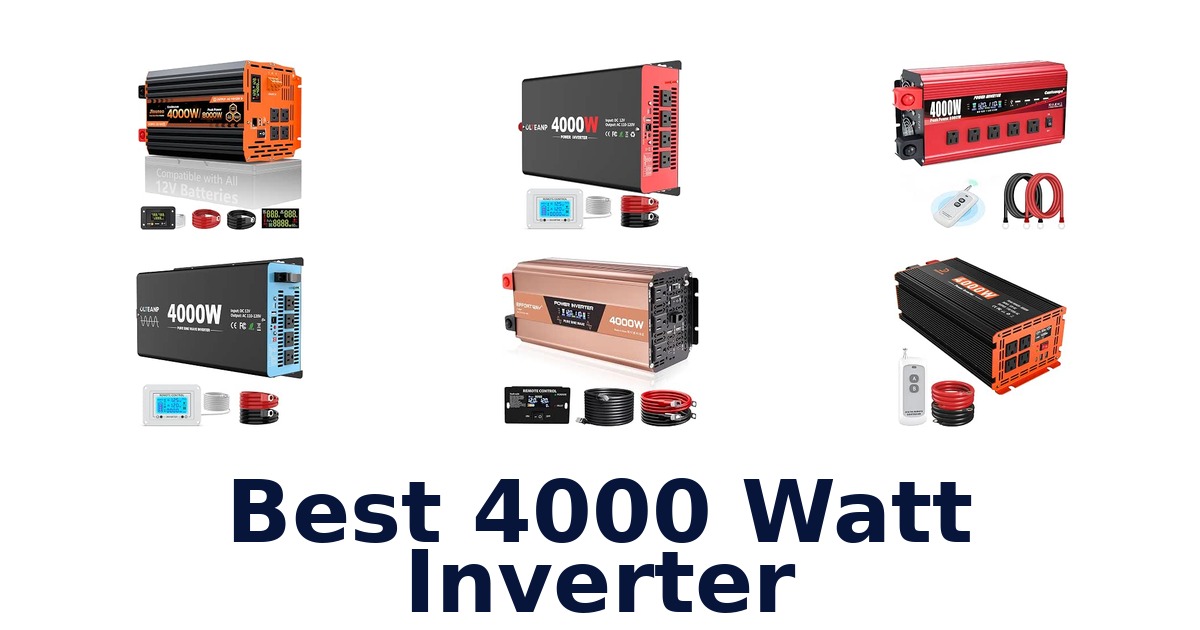 Best 4000 Watt Inverter