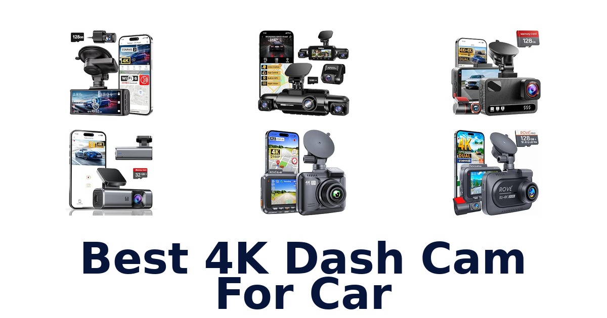 Best 4K Dash Cam For Car
