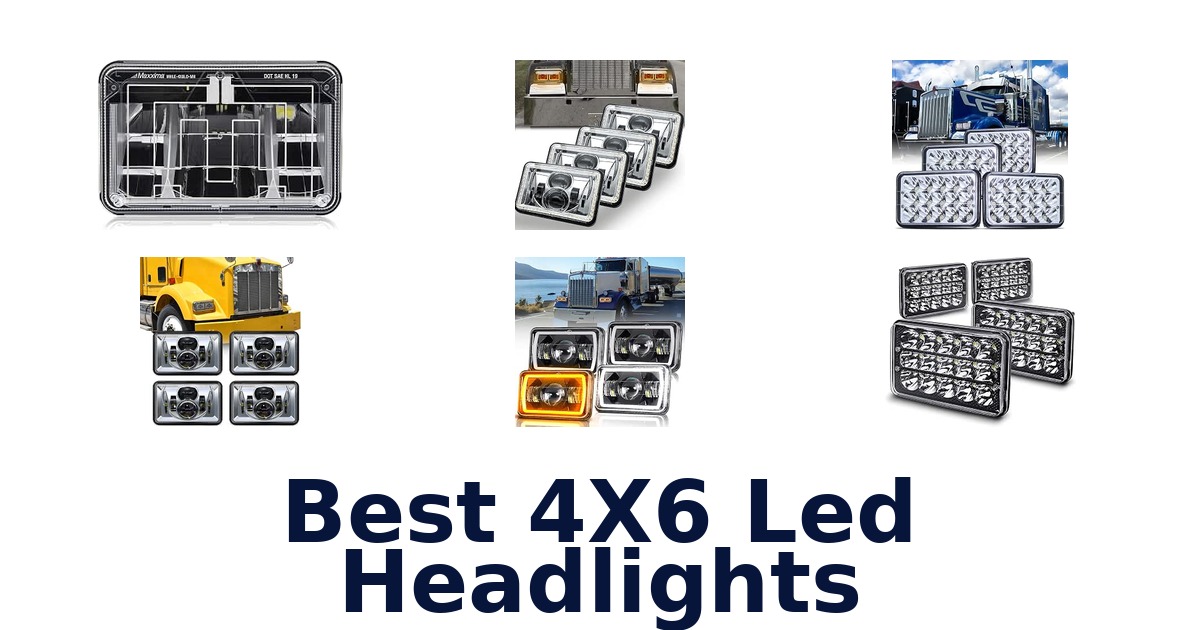 Best 4X6 Led Headlights