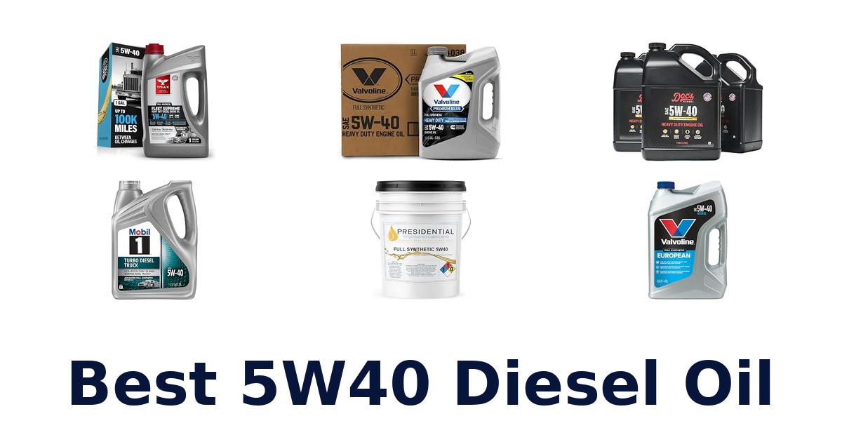 Best 5W40 Diesel Oil
