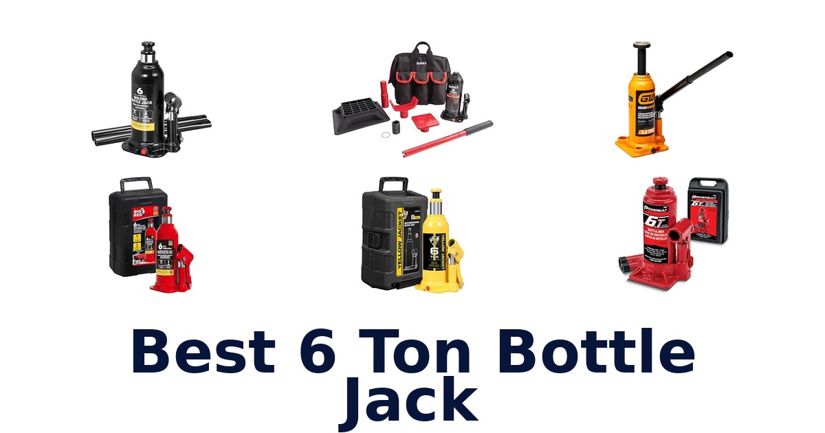 Best 6 Ton Bottle Jack