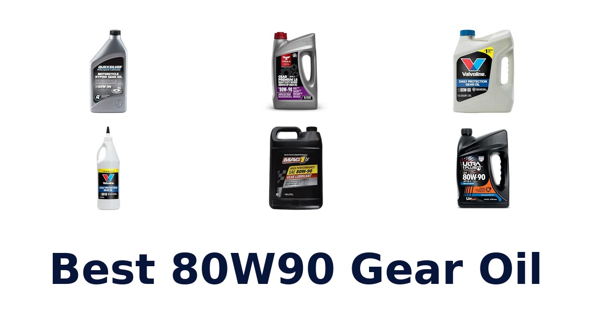 Best 80W90 Gear Oil