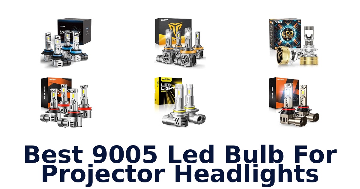 Best 9005 Led Bulb For Projector Headlights