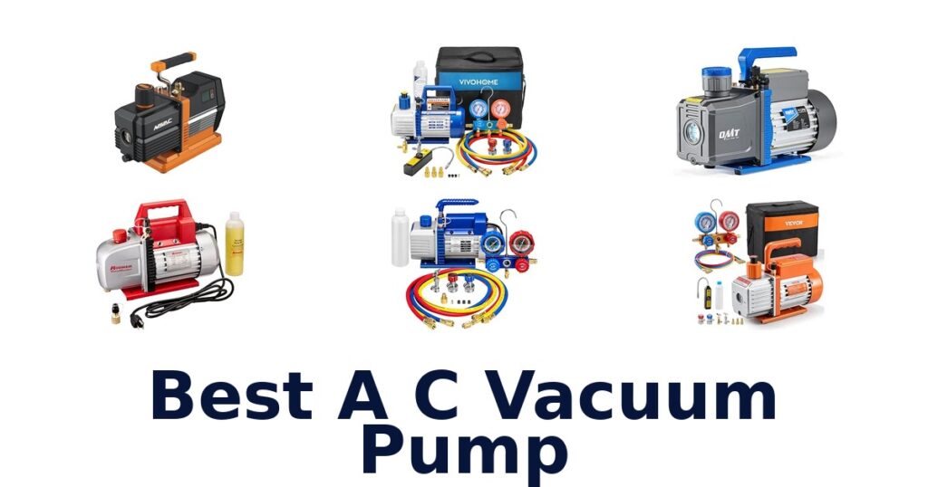 Best A C Vacuum Pump