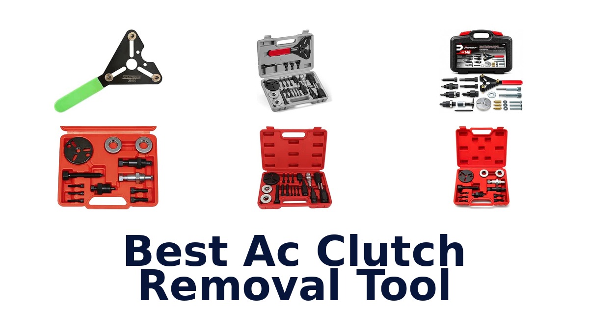 Best Ac Clutch Removal Tool