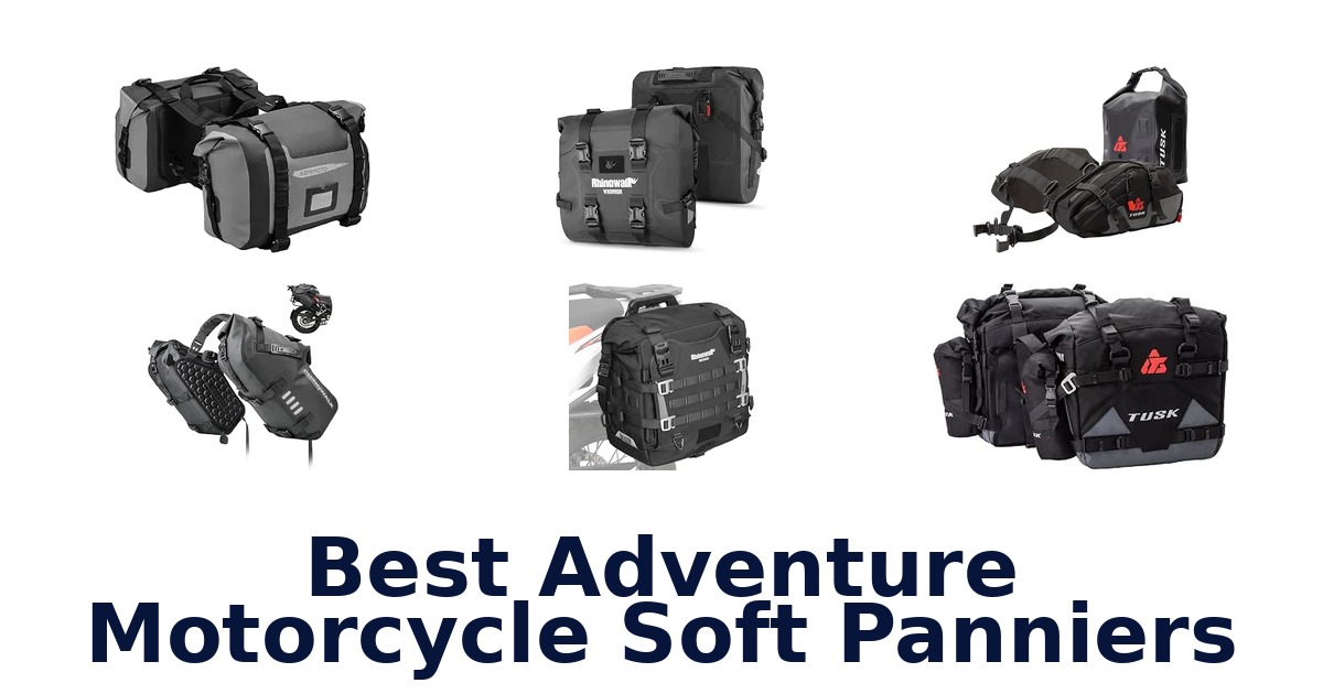 Best Adventure Motorcycle Soft Panniers
