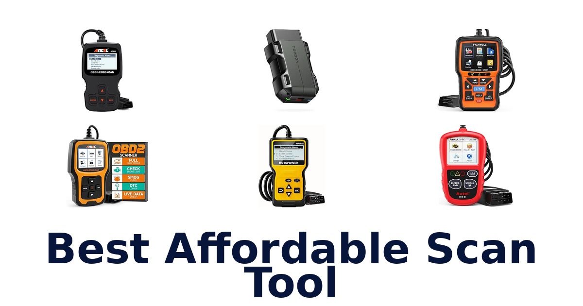 Best Affordable Scan Tool